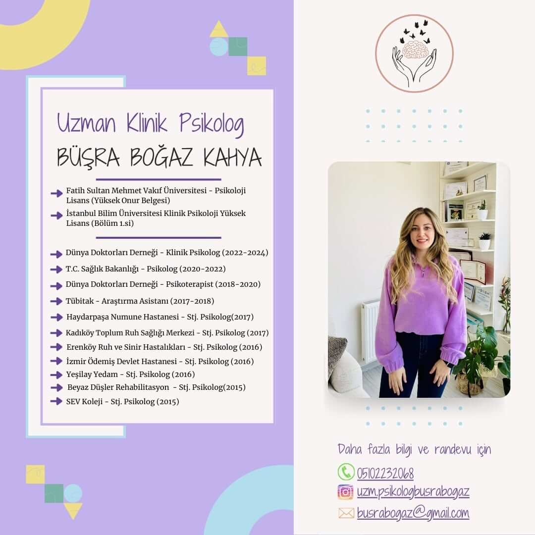 Büşra Boğaz Kahya : Kapak Görseli