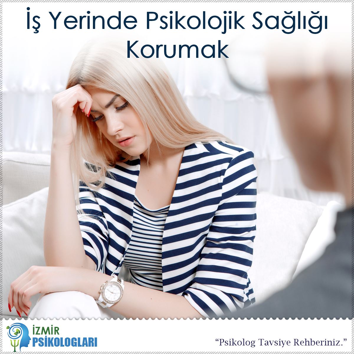 İş Yerinde Psikolojik Sağlığı Korumak : Kapak Görseli